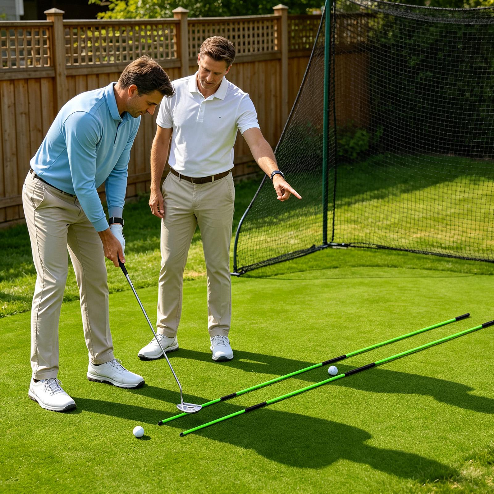 Golf Equipment Usa - Attrezzo portatile per l'allineamento del piano