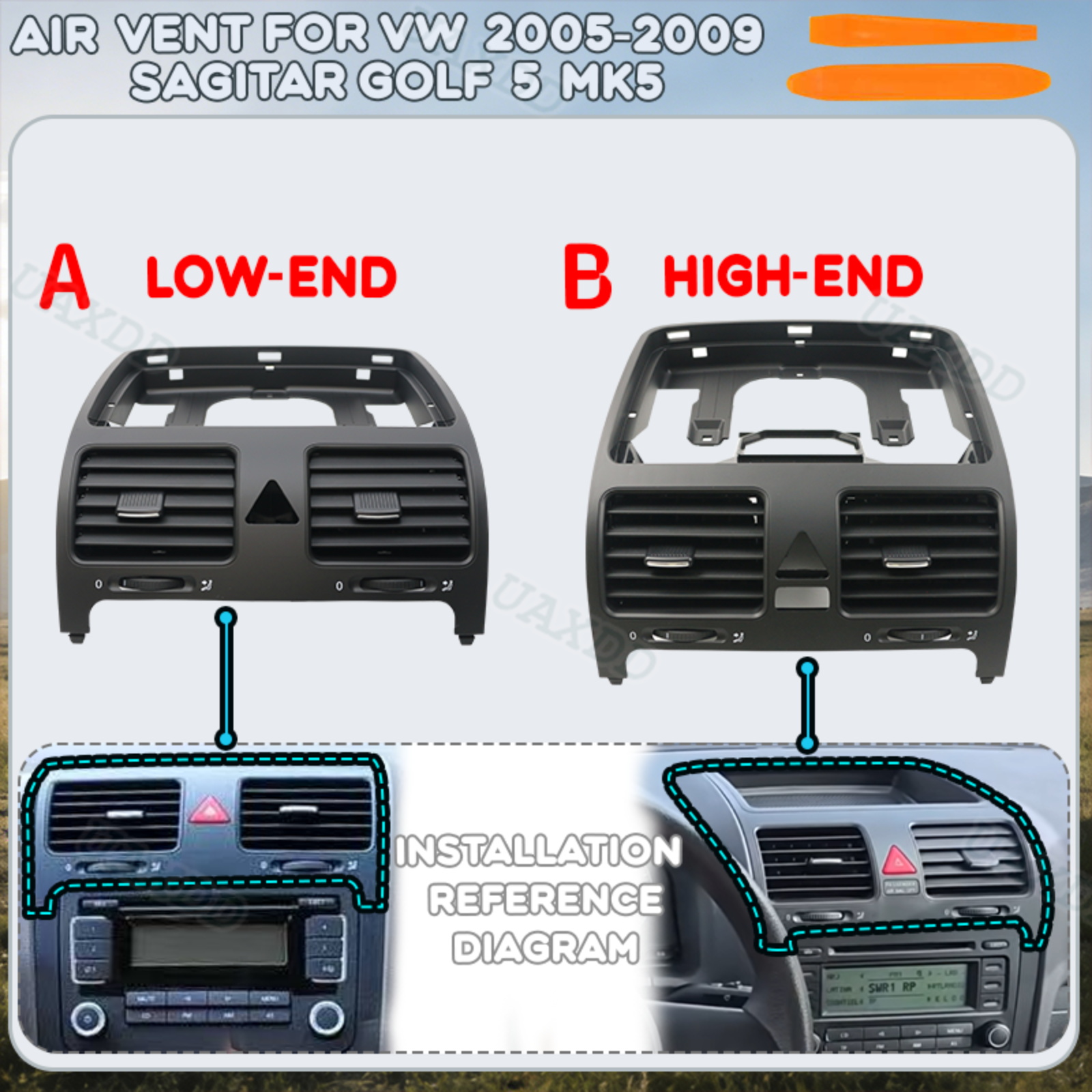 Golf Equipment Usa - Gruppo Climatizzatore per VW Golf 5