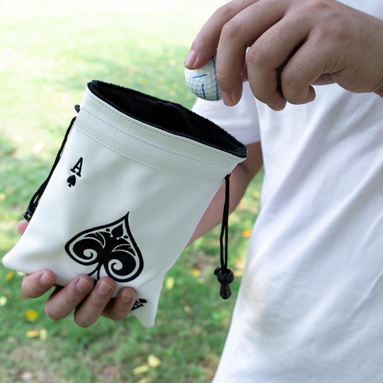 Divertente Borsa per Oggetti d - Golf Equipment Drawing recensione e prezzo