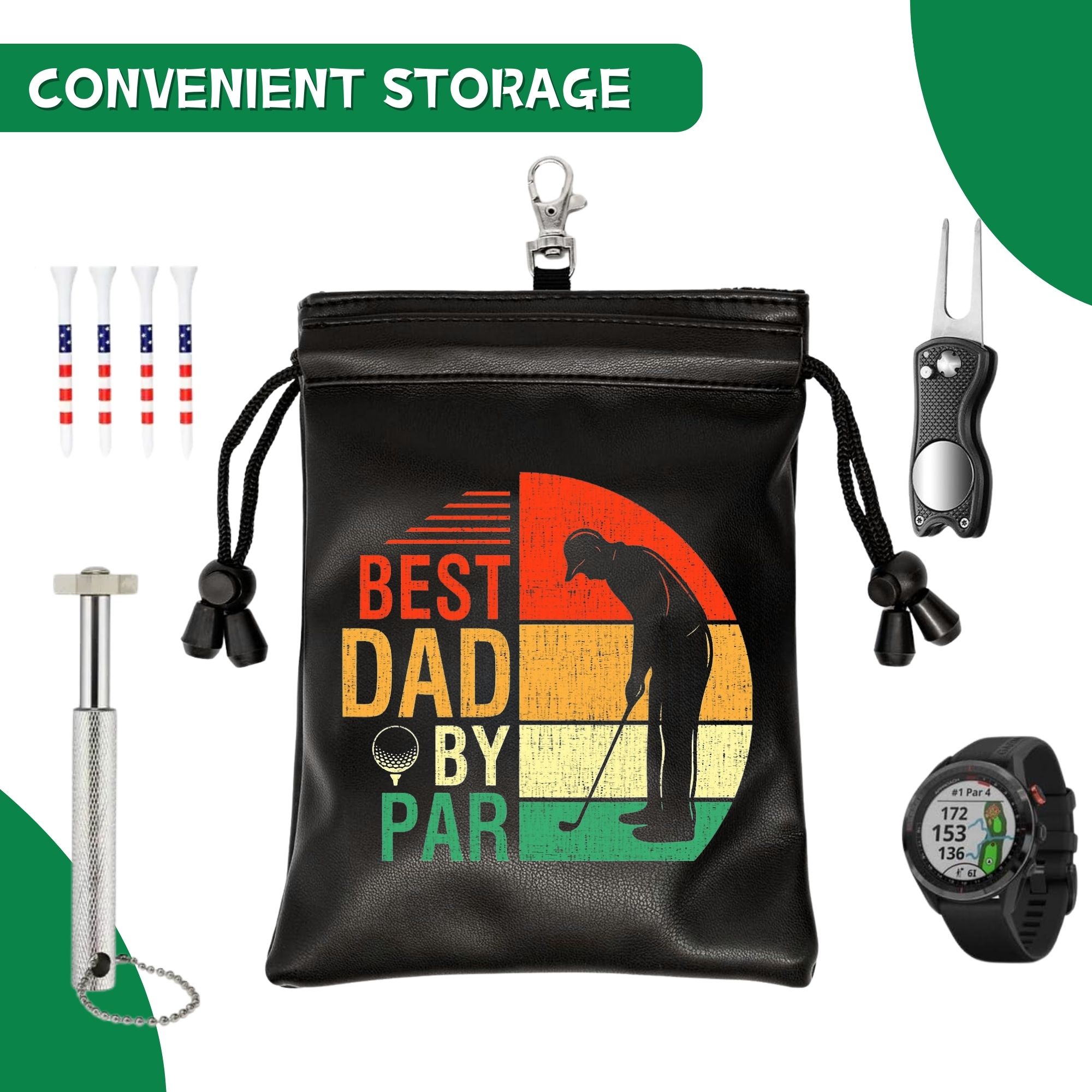 Divertente Porta Tee da Golf ' - Golf Equipment Drawing recensione e prezzo