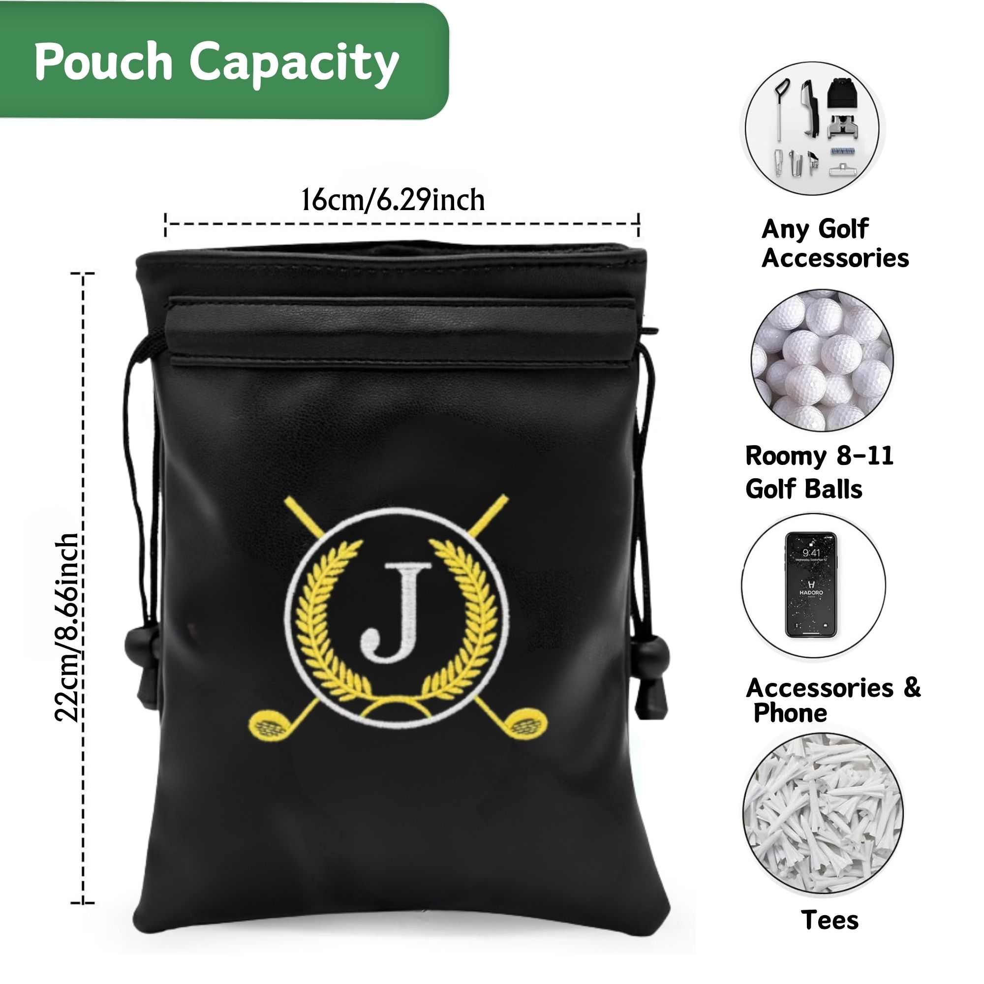 Divertente Borsa Porta Oggetti - Golf Equipment Drawing recensione e prezzo